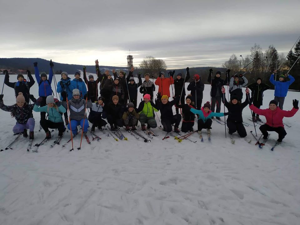 Pozdrav z lyžařského kurzu